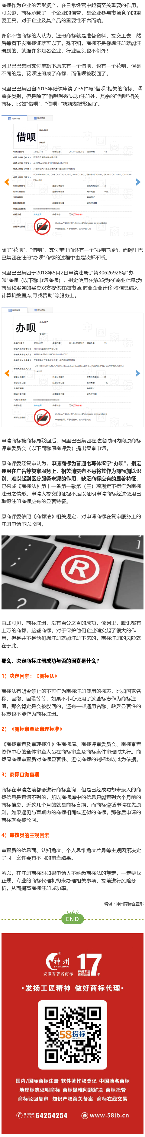 商標(biāo)注冊(cè)沒有百分百的成功，巨頭也有搞不定的商標(biāo)！