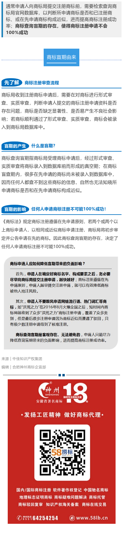 商標(biāo)查詢盲期是什么？如何應(yīng)對(duì)