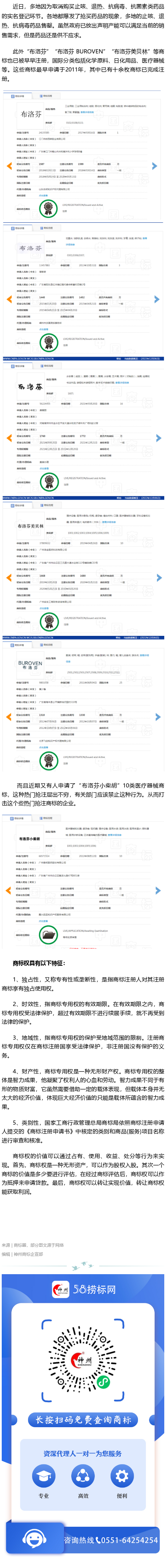布洛芬商標(biāo)已被陸續(xù)注冊，已有商標(biāo)注冊成功