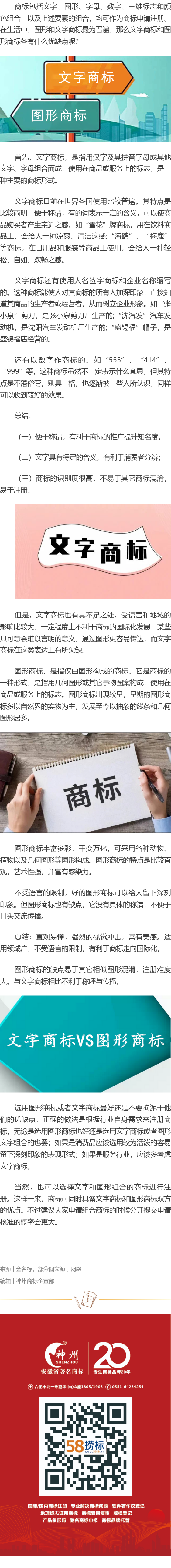 文字商標、圖形商標各有什么優(yōu)勢？